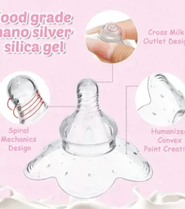 ন্যানো সিলিকন নিপল প্রটেকটর,1pc Nipple Shield