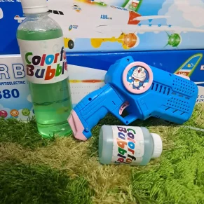 Bubble Toy Gun Blaste 6 Hole Automatic Electric Bubble Toys Gun