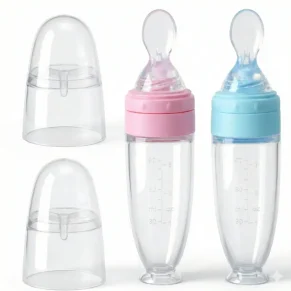 1pcs Full Silicone Spoon feeder for Baby,unique silicon spoon feeder