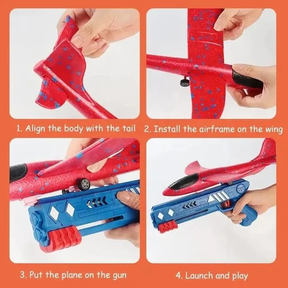 Airplane Launcher Gun Toy