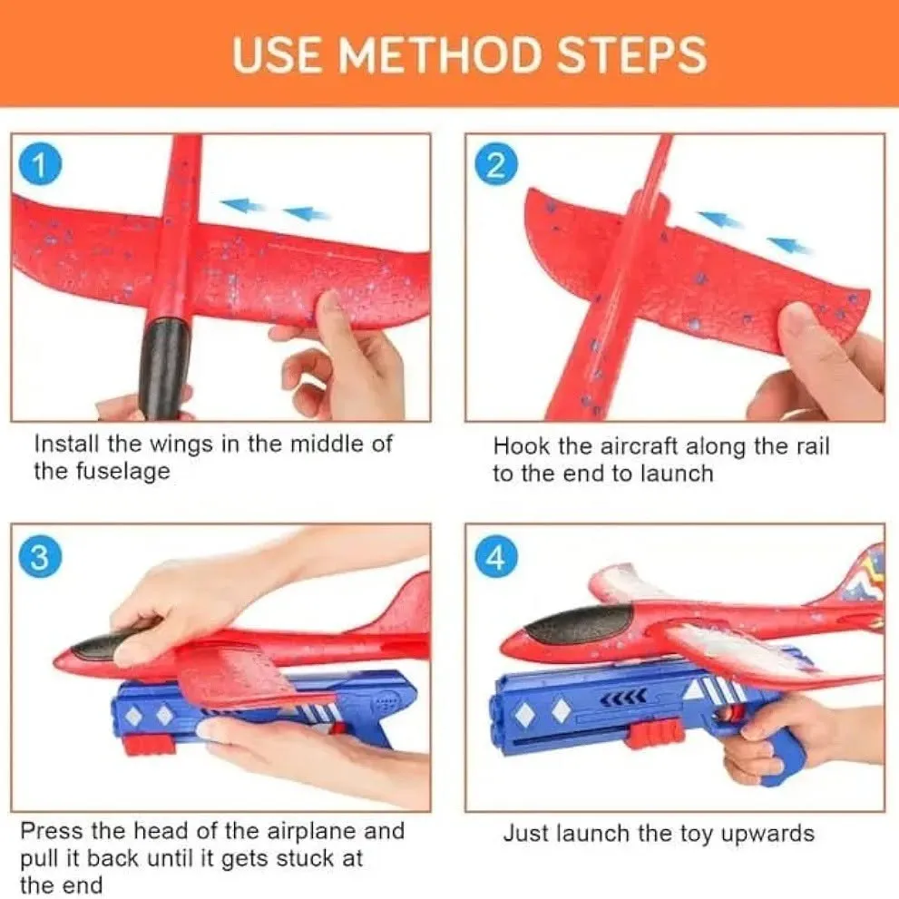 Airplane Launcher Gun Toy